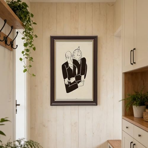 Impression giclée de Christina Malman décoration murale homme horloge - 6