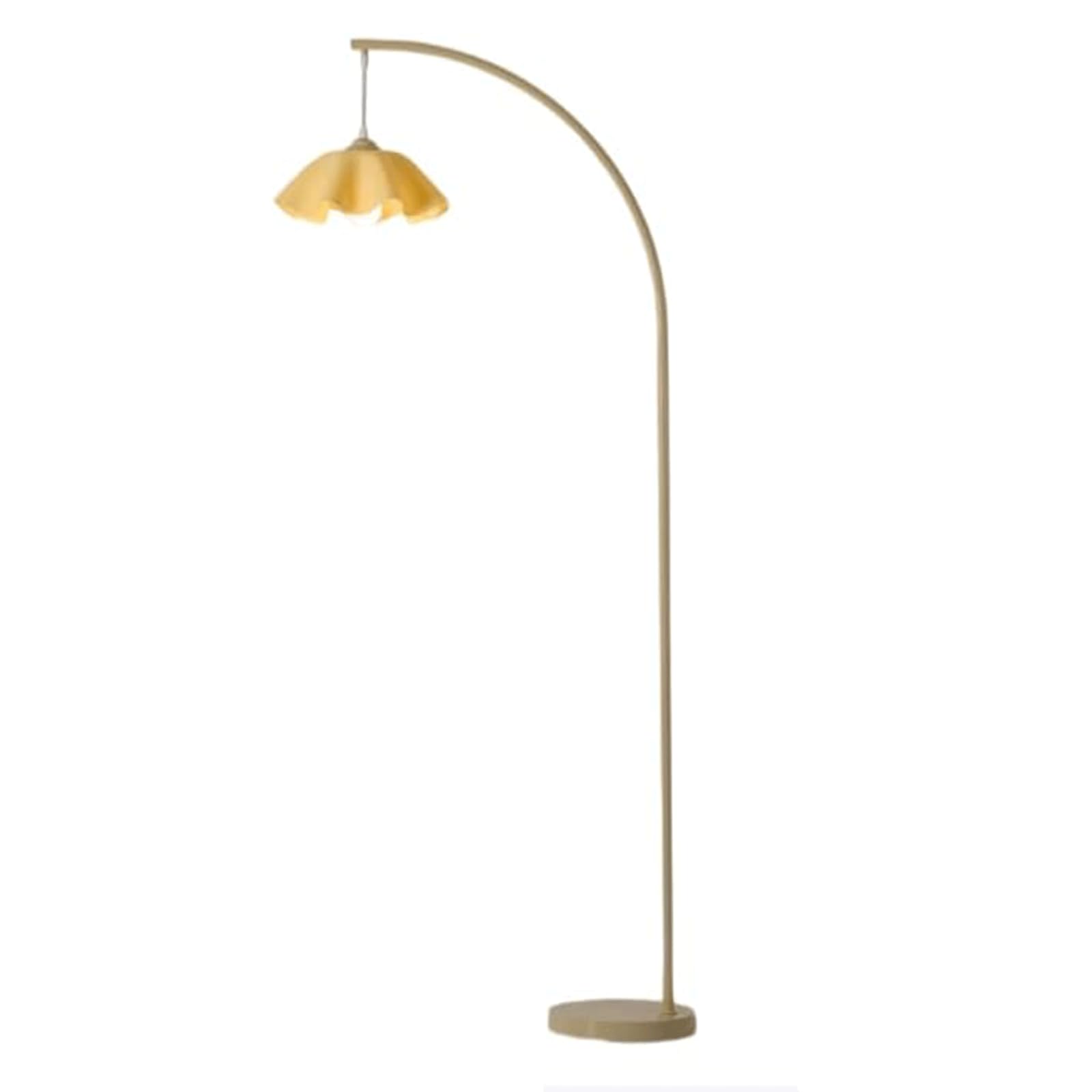 Lampa podłogowa Scandinavische vloerlamp met tafel Omgevingslicht Verticale vloerlamp Geplooide hoge lamp Woonkamer Slaapkamer Staande lamp luksus