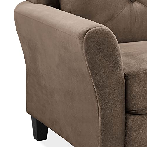 Lifestyle Solutions Loveseat Sofa, Brown #TOP5