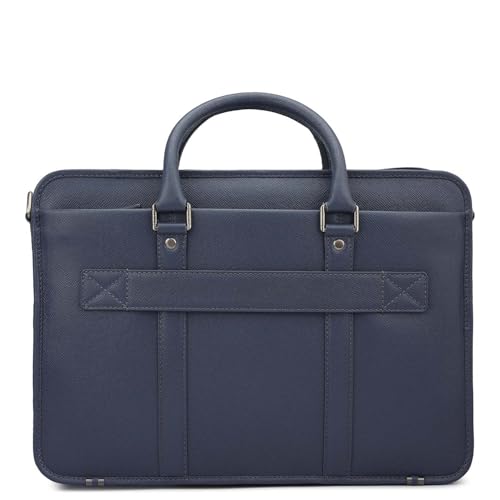 Image of Da Milano Leather Laptop Bag for Men & Women - Fits Up To 15 inch Laptop (1986A)