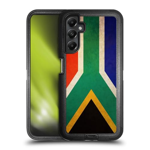 Head Case Designs South Africa South African Vintage Flags Ultra-Armoured Shockproof Case [Military Grade Protection] Compatible with Samsung Galaxy A05s