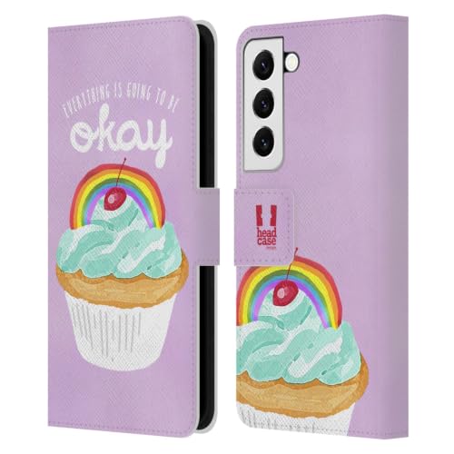 Carcasa de cuero tipo libro Samsung Galaxy S22 5G funda protectora de pantalla con tapa