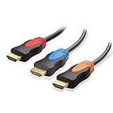 Cable Matters 3-Pack, Gold Plated High Speed HDMI Cable 15 Feet - Supports 3D & 4K Resolution