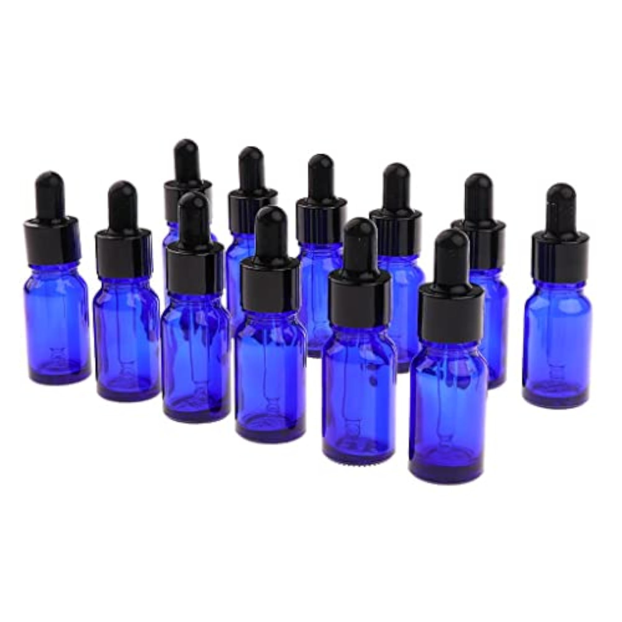 24 Pieces Empty Essential Oil Bottle Glass Liquid Aromatherapy Dropper