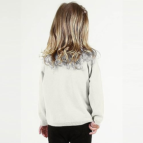 Toddler Girl Button Down Cardigan Sweaters Baby Boys Casual Cute Long Sleeve Sweaters Solid Color Crewneck Coat2