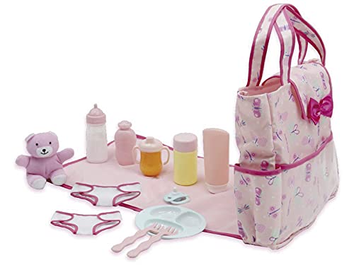 CUCOSITO Bolso Cambiador Bebé con Pañales Tela y Accesorios