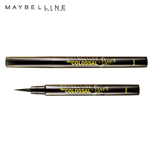 Image of Maybelline New York Color Sensational Creamy Matte Lipstick, 660 Touch Of Spice, 3.9G And Maybelline New York The Colossal Liner, 1.2Ml (Black)