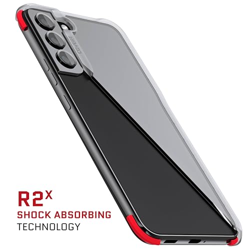 Image of Ghostek COVERT Samsung Galaxy S22 Plus Case Clear Shockproof Protective Phone Cover with Shock Absorbent Bumper Wireless Charging Compatible Designed for 2022 Samsung Galaxy S22+ 5G (6.6 Inch) (Clear)
