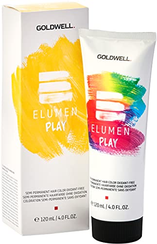Elumen Play Permanent Color Yellow, articolo pensato per l’uso quotidiano, pensato per un utilizzo ripetuto nel tempo, flacone da 120 ml perfetto per chi desidera una routine di cura semplice e costan