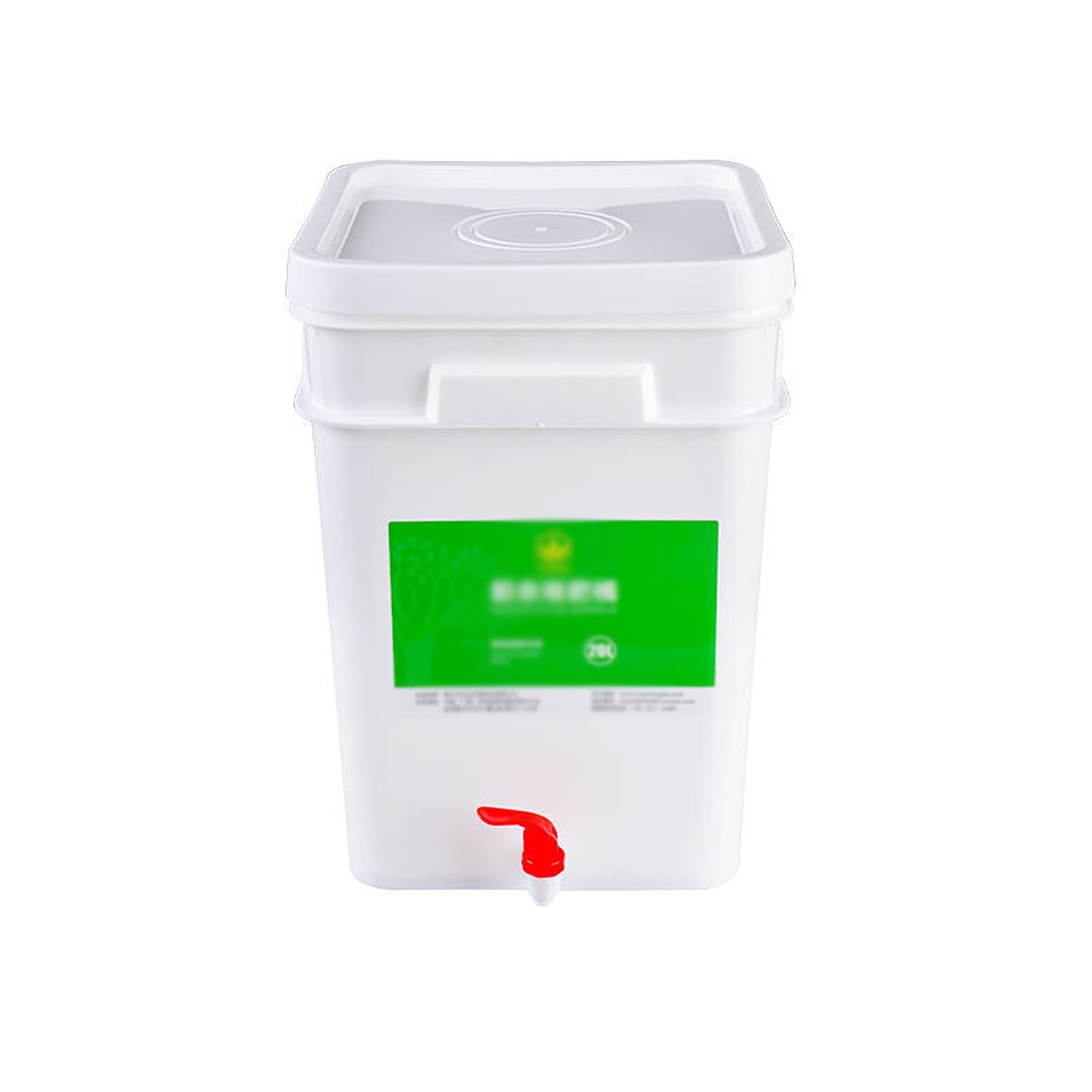 Komposteimer für die Küche, 1,5 l, weiß, mit leicht zu reinigenden, guten Griffen, für den Innenbereich, Lebensmittelkomposteimer zum Recycling, inklusive Kompostbeutel