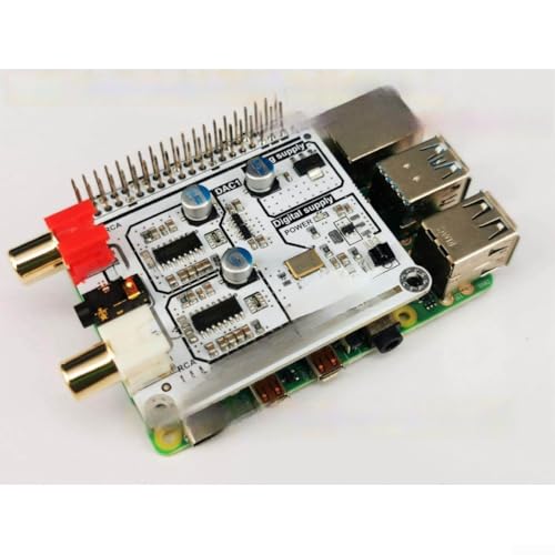 Decodificador HiFi para Raspberry Pi 4B convertidor digital a analógico dual I2S Volumio 6