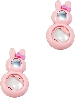 UKCOCO 2Pcs Mini/Espelho De Auto-Retrato Câmera Instantânea Espelho Selfie Espelho Selfie Para Lente Mini/Selfie Espelho De Auto-Retrato De Desenho Animado Close-Up Coelho 8S