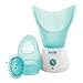 Bauer Professional Facial Spa Face Steamer and Nasal Inhaler Set, Removes Blackheads & Opens Pores and Sinuses, Fast Heating, Aromatherapy Tray