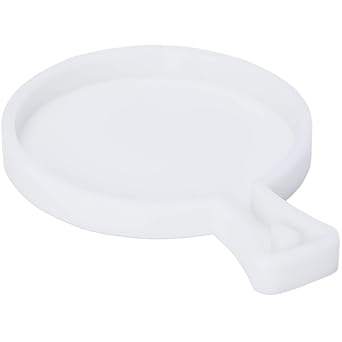 TotalBoat Large Silicone Molds for Epoxy Resin Casting Round Paddle