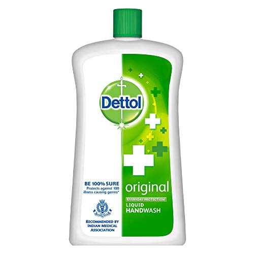 Image of Dettol Skincare Handwash Liquid Soap Jar, 900ml & Dettol Original Handwash Liquid Soap Jar, 900ml