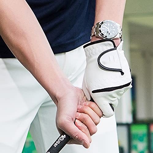 Guante Golf,Guante De Golf 1 Par De Guantes De Golf Resistencia De Desgaste Suave De Los Hombres Guantes De Deportes De Izquierda Y Derecha