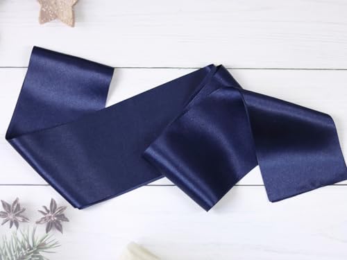 12 Pack Navy Blue Blank Sash,Plain Satin Sashes,Sashes for Pageants,DIY Sashes for Party Decorations,Blank Sashes for Pageants2