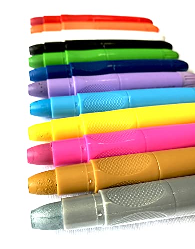 Mosaiz Face Painting Kits For Kids, 12 Colors Water Based Face Paint Kit, Twistable And Washable Paint Sticks For St Patricks Day, Birthday, Halloween, Cosplay Makeup And Body Paints For Adults #TOP6