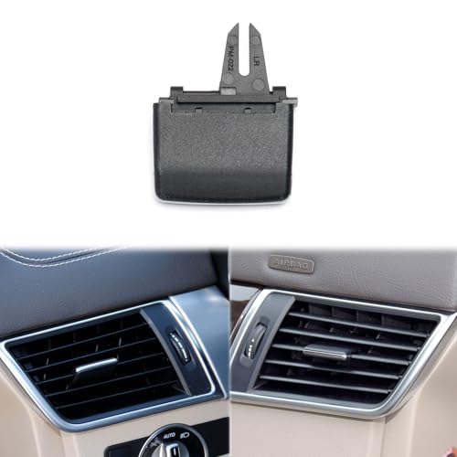 Pestaña de salida de ventilación de CA delantera izquierda/derecha para Mercedes-Benz W166 Clase ML 2012-2015, Clase GLE 2016-2019, X166 Clase GL 2013-2016, Clase GLS 2017-2019, clip de rejilla de