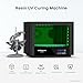 Uniformation GK3 Pro Resin 3D Printer 16K 9.6-Inch High-Transmittance Screen with 385 COB Light Source&Cure3 Curing Machine 10.3-inche 405nm UV Resin Curing Station&Wash Machine&Air Purifier 6 Packs