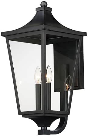 Maxim Lighting 40235CLBK Sutton Place VX - 2 Light Outdoor Wall Sconce-22 Inches Tall and 10 Inches Wide