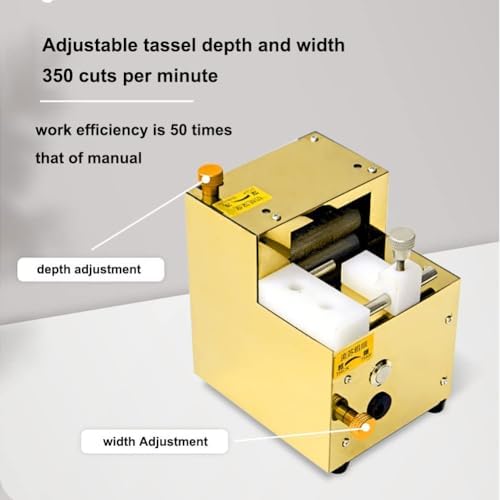 Electric Paper Quilling Mchine, Rechargeable DIY Quilling Tassel Cutting Machine, 3D Colorful Paper Fringed Flower Roll Paper Flower Maker (B)