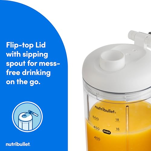 Image of nutribullet Flex Portable Blender NBPB50200AW, Matte White