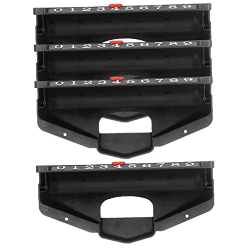 UPKOCH 4pcs Hockey Table Accessories Hockey Scoring Units Easy Install Uninstall for Tabletop Games