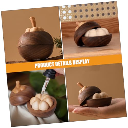 Difusor aromático eléctrico de madera para aromaterapia miniatura 4