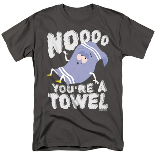 South Park Towlie T-Shirt Unisex Anthracite Popfunk pour Fan de la Série
