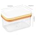 Butter Cutting Box Cheese Cutting Container Sealed Rectangular Storage Box Kitchen Tool for Picnics and Camping