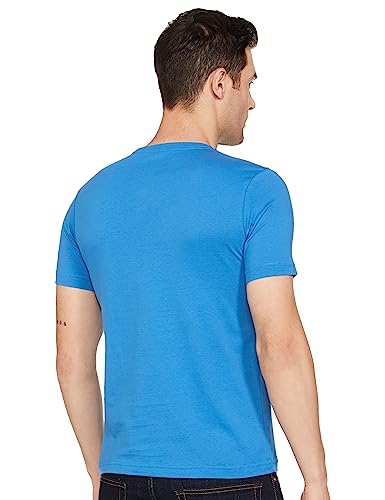 Image of Amazon Brand - Symbol Men's Solid Cotton T Shirt | Round Neck | Half Sleeve | Plain-Regular Fit (Available in Plus Sizes)