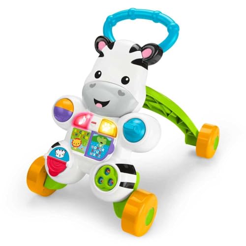 Fisher-Price Brinquedo para Bebês Apoiador Zebra para crianças a partir de 6 meses