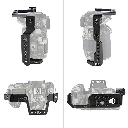 Image of NICEYRIG Cage Rig for Canon EOS 90D /80D /70D, with Top Handle Handgrip - 504