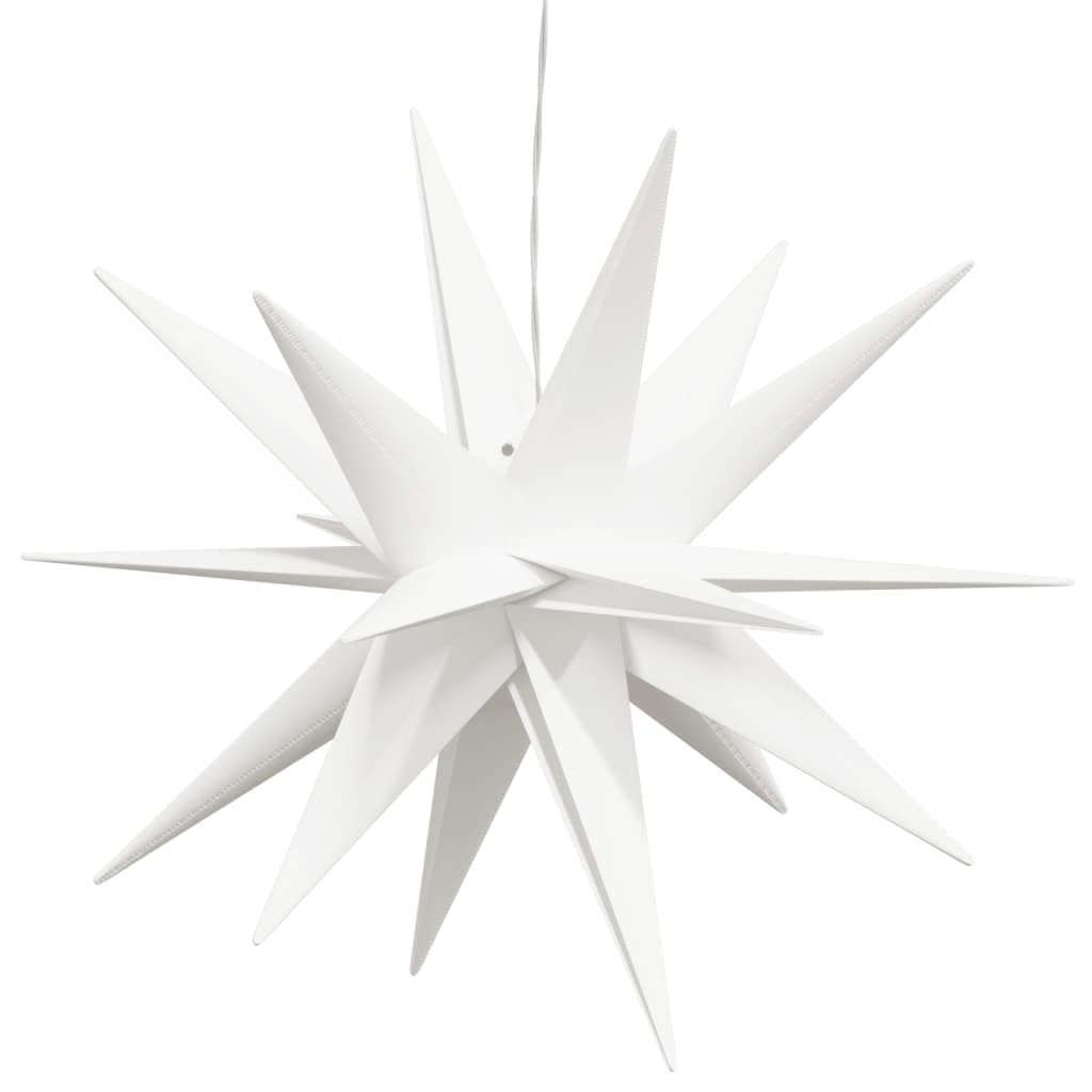 Homgoday Lámpara Estrella Moravia LED Plegable 3 Unidades blanxo Luces de Navidad Casa y jardín