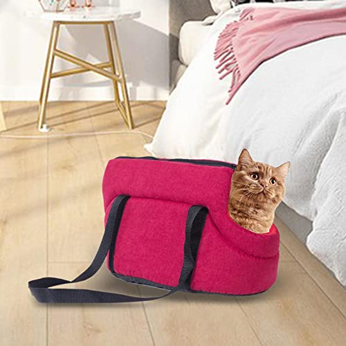 Bolsa de transporte de viaje Perfeclan para asiento de perro rojo 5
