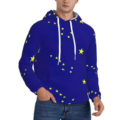 Sweat à capuche épais Alaska pour homme pull finitions premium
