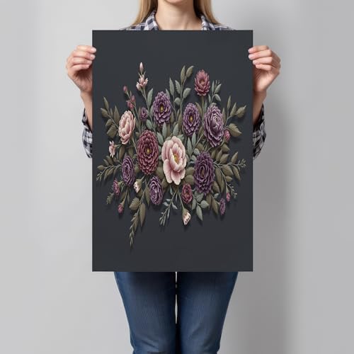 Bouquet de pivoines en toile pour transformer votre chambre en cocon