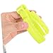 Healifty 2pcs Reusable Finger Protective Shields for Cutting Kitchen Tool Multi Function Finger Guards for Vegetable Fruit Meat Chopping for Safe Cooking Green Pink