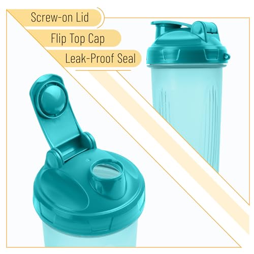 Image of Mr. Pen- Shaker Bottles for Protein Mixes, 28 oz (Pack of 2)