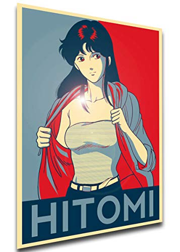 Instabuy Poster Propaganda - Cat's Eye - Occhi di Gatto - Hitomi Kisugi - LL0295 A4 30x21cm