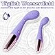 Vibration für Frauen Vaginal Stimulator, Erotik Squirting Finger Trainer, Sex Spielzeug für Frauen mit 10 Vibrationsmodi,Stark Tragbare Silikon Massagestab für Paar Sex,Wasserdicht