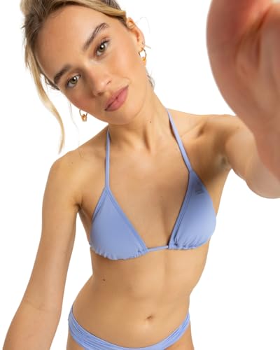 Roxy, Beach Classics Mod Tiki Tri Top de Dos Piezas, Mujer, XL, Grapemist