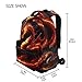 ALAZA Fire Dragon Kid's Shool Backpack for Girls Boys,Laptop Travel Backpack,16.9