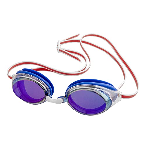 Finis Ripple Swim Goggle Blue Mirror/Red #TOP21