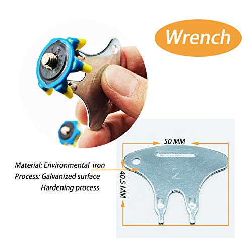 28 Count 1/4 Inch Metal Thread Screw Golf Shoe Spikes Replacements Screw Golf Cleats Replacement Golf Shoes Spikes Screw Easy Install To Golf Shoes Also Suitable For Cricket Shoes #TOP1