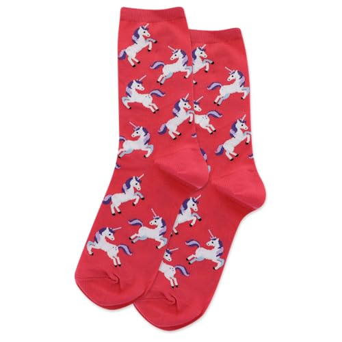 Image of Hot Sox Women's Novelty Geometric Pattern Crew