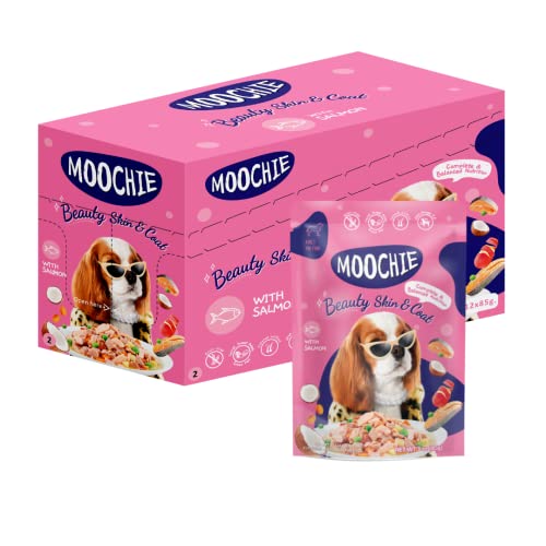Moochie Grain Free Moist Canine Meals for Small Canines Pores and Skin and Coat Made with Salmon Hen Beef and Greens No Added Preservatives or Manmade Flavoring 12 X 3 Oz Pouch Cucciolini Doodles Moochie grain free moist canine meals for small canines pores and skin and coat made with salmon hen beef and greens no added preservatives or manmade flavoring 12 x 3 oz pouch cucciolini doodles