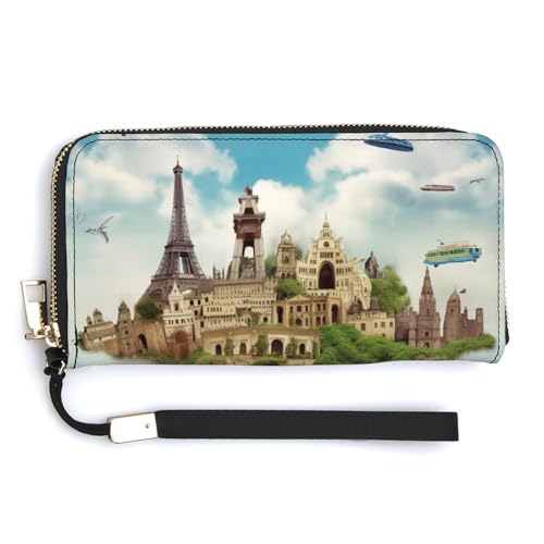 Sac de rangement femme avec motif voyage le cadeau tendance idéal pour les vacances