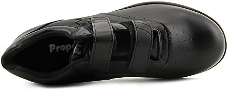 Propét Women's W3915 Vista Walker Sneaker,Black Smooth,8.5 M (US Women's 8.5 B) | Image 2